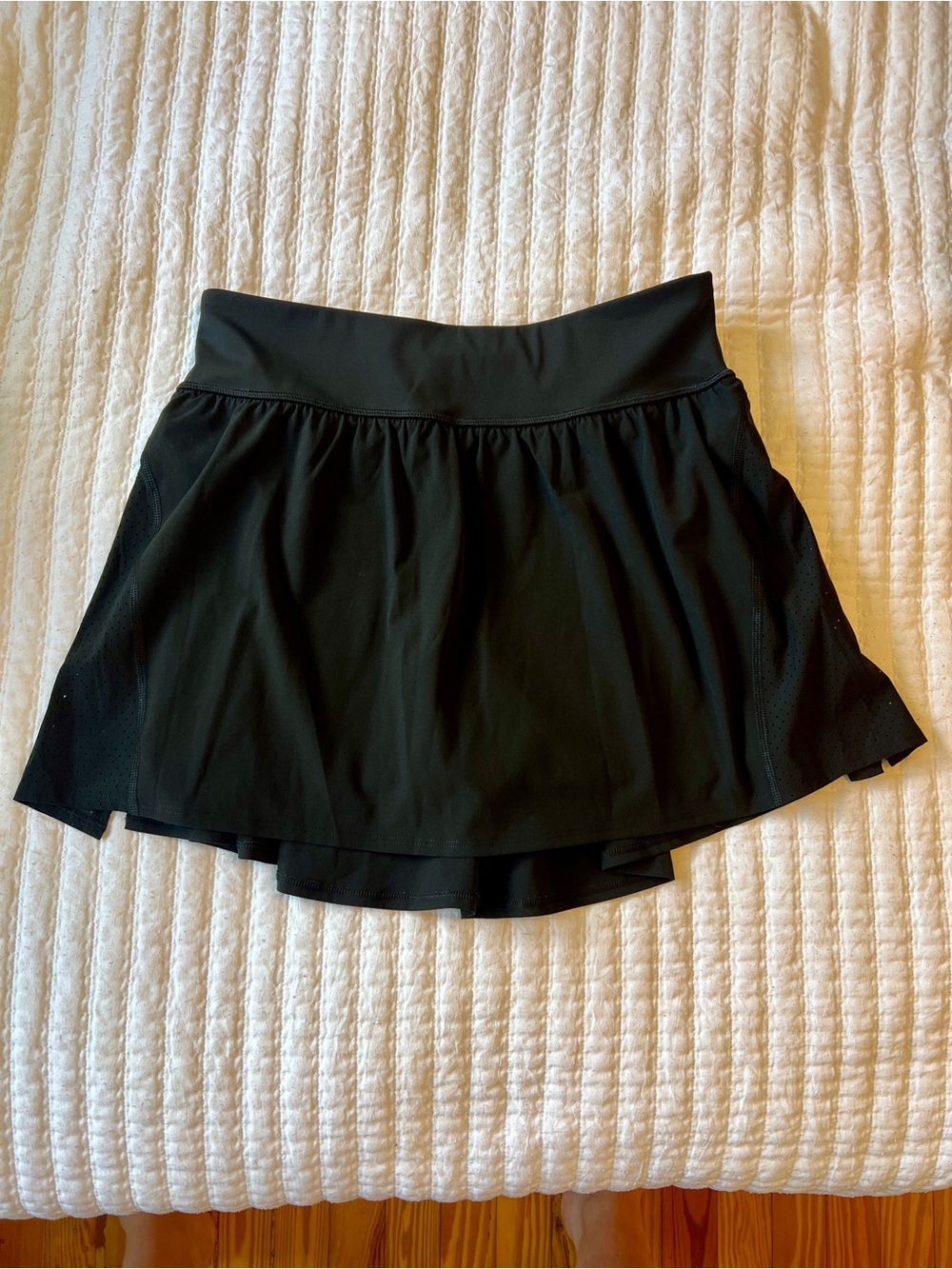 SPANX Black Performance Tennis Skort